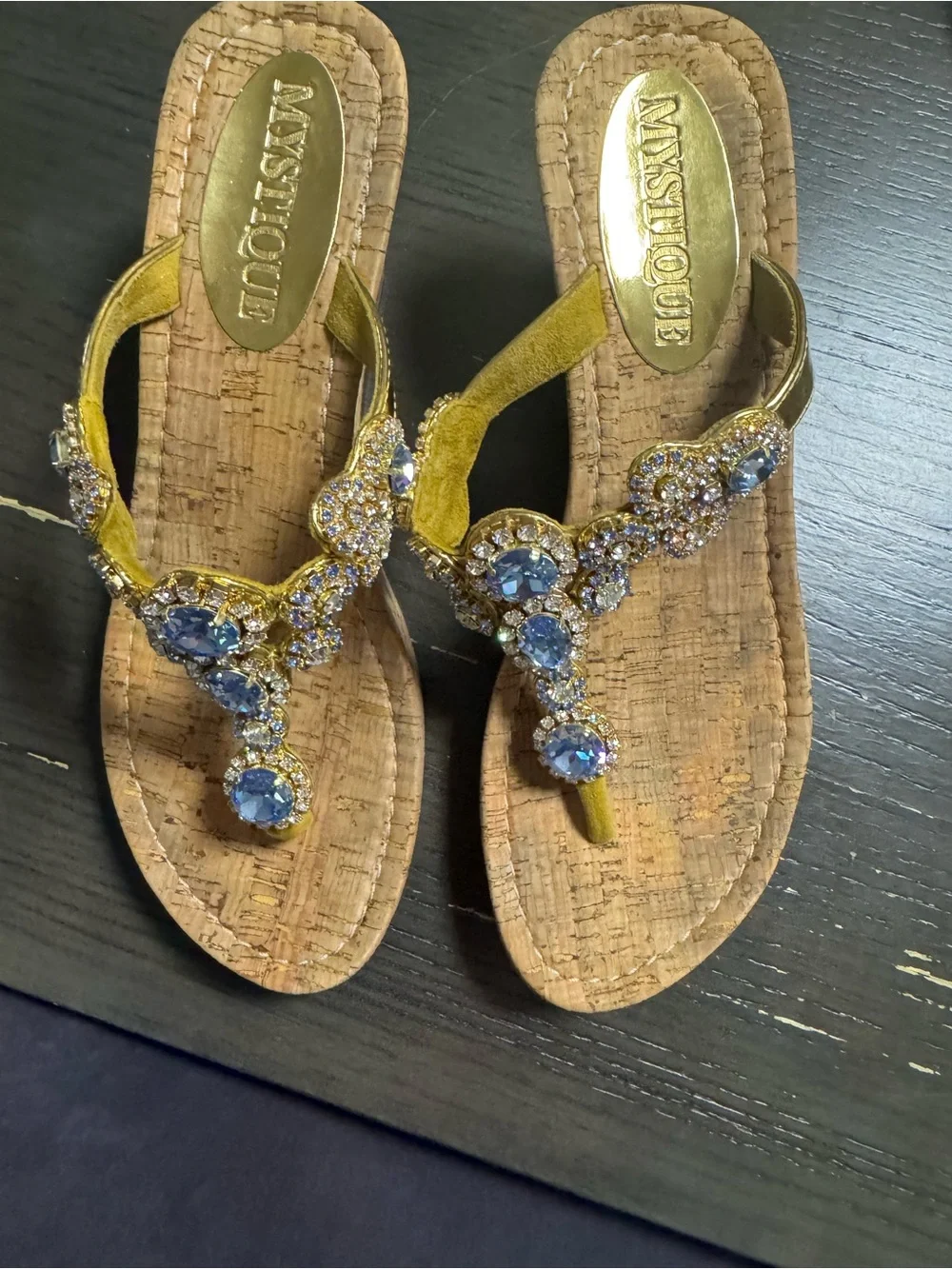 Mystique Boutique gold thong